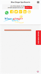 Mobile Screenshot of bluegingerresorts.com